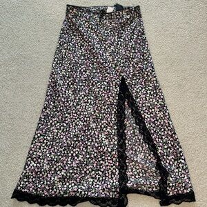Floral midi skirt from H&M.